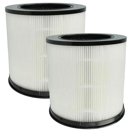 vhbw 2x Luftilter kompatibel mit Xiaomi Smart Air Purifier 4 Compact Luftreiniger - Kombifilter Vorfilter + HEPA + Aktivkohle