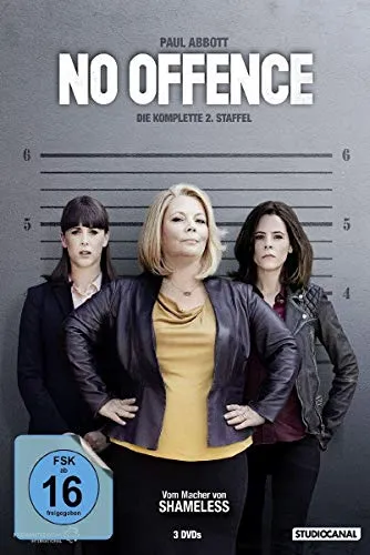 No Offence - Staffel 2 [3 DVDs] - Packende Krimiserie mit scharfsinnigen Dialogen, freigegeben ab 16 Jahren, ideal für spannende Filmabende.