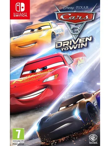 Cars 3: Driven to Win - Nintendo Switch Rennspiel - Nintendo Switch-Spiel mit aufregenden Renn- und Action-Elementen, ideal für die ganze Familie und geeignet für Kinder ab 7 Jahren.