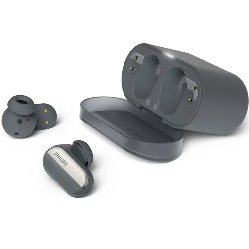 In-Ear Kopfhörer TAT6908BK/00 - Kopfhörer mit Noise Cancelling Pro für ungestörtes Hören und klarere Gespräche. Genießen Sie bis zu 28 Stunden Wiedergabezeit und eine bequeme Passform mit IPX4 Spritzwasserschutz.