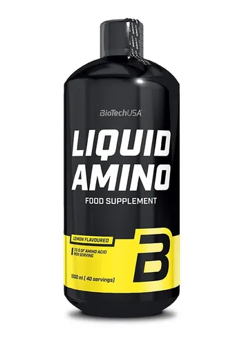 BioTech USA Liquid Amino 1000 ml - Orange - Protein Shakes & Muskelaufbau, flüssige Aminosäuren für optimale Muskelregeneration und -aufbau, ideal für Sportler und Fitnessbegeisterte.