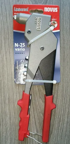 Novus N-25 Nietpistole - Handnietwerkzeug für präzise Blindnieten - Sonstige, robuste Blindnietzange aus Deutschland, ideal für präzise und einfache Anwendungen im Heim- und Handwerksbereich.