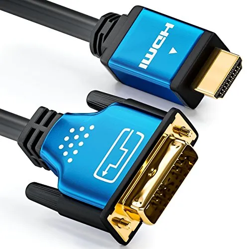 Produktbild deleyCON 1,5m HDMI zu DVI Kabel High Speed