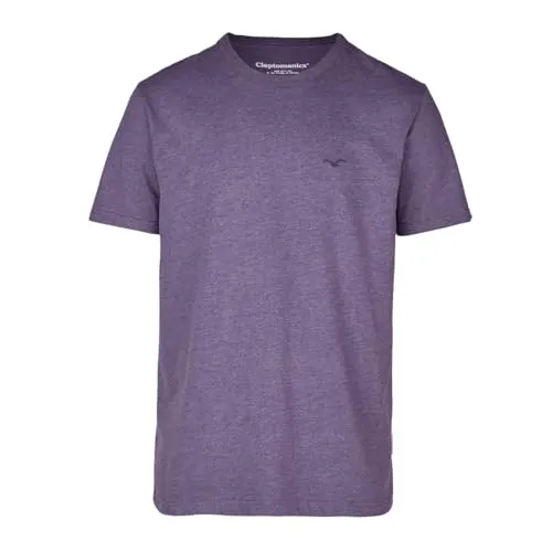 Cleptomanicx T-Shirt Ligull Regular (Heather Grape) XL von Cleptomanicx