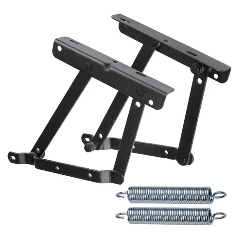 Prima-Online Möbelbeschlag Set klein Bettkastenbeschläge Springaufbeschlag Feder Bettscharnier