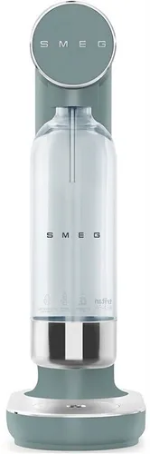 Smeg SKC01EGM Trinkwasser-Sprudler in Emerald Green-Matt - Wassersprudler mit elegantem Design, verwandelt Leitungswasser in sprudelndes Mineralwasser und bringt Farbe in Ihre Küche.