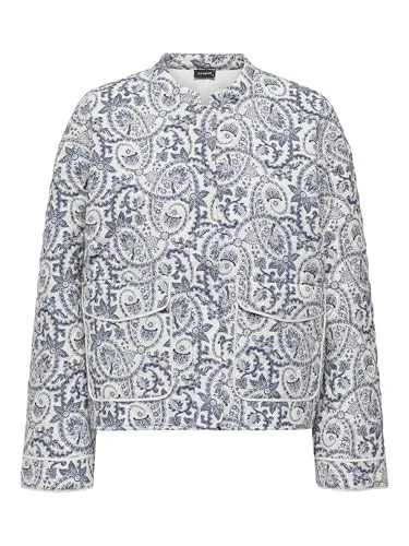 ONLY Female Steppjacke ONLHALLIE - Moderne Steppjacke für Damen mit langen Ärmeln, perfekt für kühle Tage. Hergestellt aus hochwertigem Polyester für optimalen Tragekomfort.