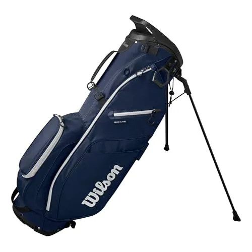 Wilson EXO LITE Stand Bag Marine/Weiß von Wilson