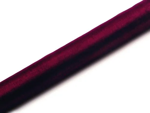 Organza Rolle bordeaux 36 cm breit x 9 m lang Tischläufer Stoff