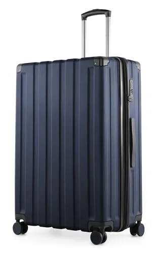 Hauptstadtkoffer Q-Damm - Großer Hartschalenkoffer mit TSA, 4 Rollen und 6 cm Volumenerweiterung - Koffer für Familienreisen: Robuster, leichter Hartschalenkoffer (133 Liter) mit integrierter TSA-Sicherheit und praktischer Volumenerweiterung für mehr Gepäck. Ideal für alle Airlines.