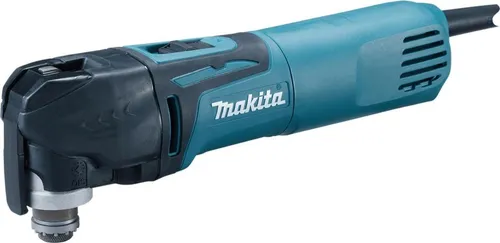 MAKITA Akku-Multifunktionswerkzeug inkl. 2x Akku und Ladegerät, Art.-Nr. 41824 - Multifunktionswerkzeuge für Heimwerker und Profis, vereint Sägen, Schneiden, Schleifen und Polieren in einem kompakten, leichten Design für präzise Arbeiten.