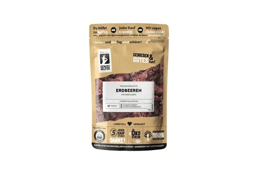 Bremer Gewürzhandel Trockenfrüchte Erdbeeren, getrocknet, 100 g