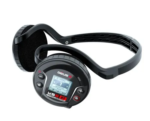 XP WS6 ST Funkkopfhörer für XP Deus 2 - Kabelloser Stereo-Kopfhörer mit Steuerung für XP Deus 2. Ergonomisch, leicht und mit 15 Stunden Akkulaufzeit für ungestörtes Hören und komfortables Arbeiten.