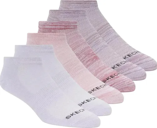 Skechers 6pk Womens nicht Terry Low Cut Socken S108498-PNK von Skechers