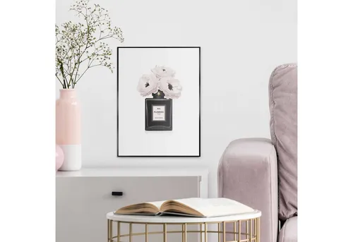 REINDERS Gerahmtes Bild, Beauty Bottle, Schlafzimmer, Poster, Wanddeko, Room Decor, MDF, Schwarz, 40x30cm