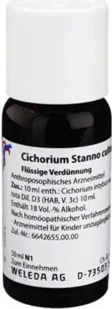 CICHORIUM STANNO cultum D 3 Dilution 50 ml von Weleda