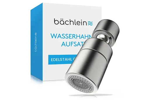 Bächlein Küchenarmatur Wasserhahnaufsatz mit 2 Strahlarten von BäderBoutique