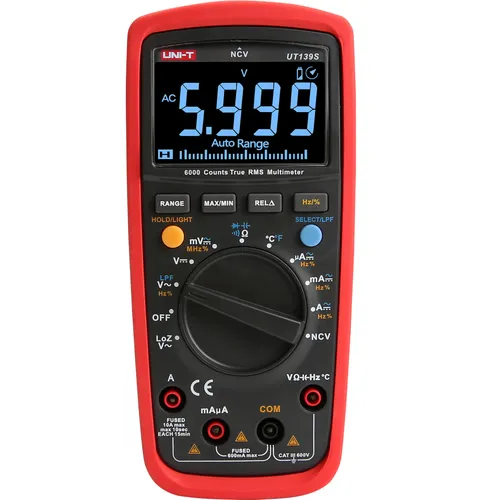 Professionelles Digitalmultimeter UNI-T UT139S mit EBTN-Display