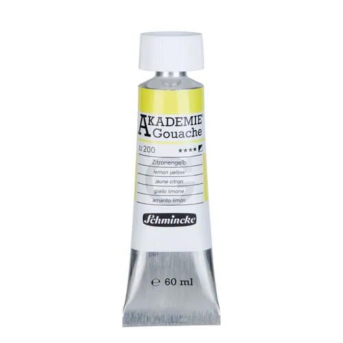  AKADEMIE Gouache 200 zitronengelb Schmincke 60 ml Tube 97,50€/L