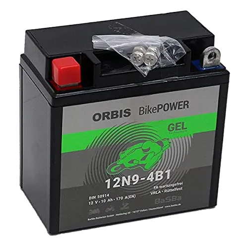 Orbis BikePower 12N9-4B1, 50914, YB9-B 50914 12V 10 Ah 170A