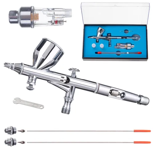 Airbrush Kit HS-80 mit Düsen 0,2/0,3/0,5
