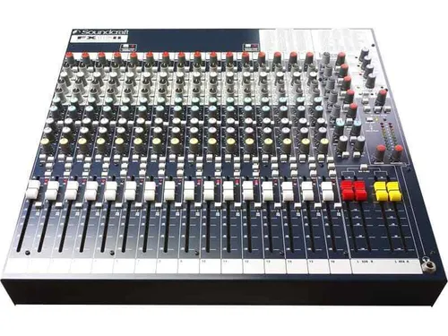 Soundcraft FX16II Kompaktmixer - Mischpulte mit 24-Bit Lexicon Effektgerät, ideal für Live- und Studioeinsatz, bietet hervorragende Klangqualität und vielseitige Anschlussmöglichkeiten.