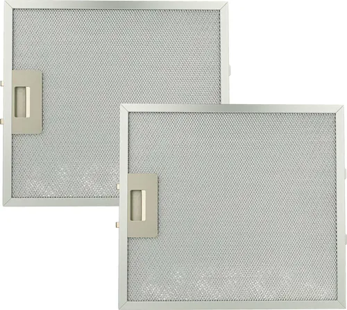 vhbw 2x Filter Metallfettfilter kompatibel mit Bauknecht DE 5360 SG 857440401000 Dunstabzugshaube - 30,7 x 27,8 x 0,85 cm, Metall