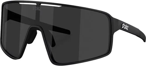 Bliz P001 ZB7015 02 - Sportbrille in Matte Schwarz - Sportbrillen mit UV-Schutz und kratzfesten Gläsern, ideal für Outdoor-Aktivitäten und Sportler.