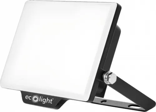 Schwarzer LED-Flutlichtstrahler NL-2 30W 6500K 2700lm IP65 EC20314