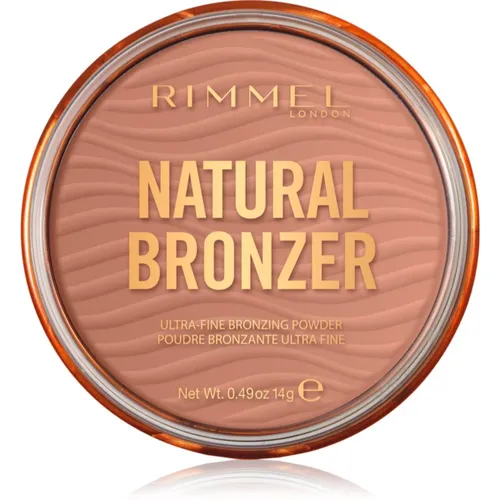Rimmel Bronzer 001-Sunlight 14 Gr - Natural Bronzer für strahlenden Teint, perfektes Face Shaping Makeup