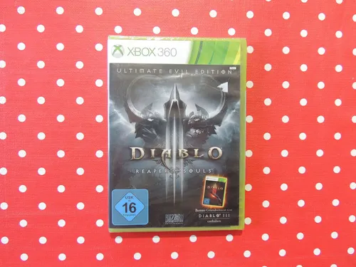 Diablo III: Reaper of Souls Ultimate Evil Edition für Xbox 360 - Rollenspiel-Klassiker von Activision Blizzard, USK ab 16 Jahren, erlebe epische Abenteuer und kämpfe gegen das Böse in dieser Ultimate Edition!