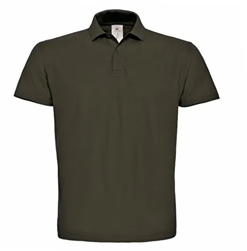 B&C: Piqué Polo Shirt ID.001 PUI10, Größe:4XL;Farbe:Brown