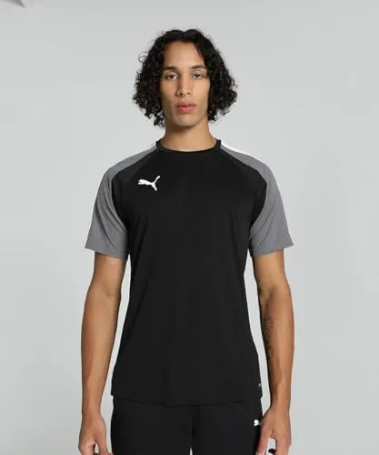 Puma Unisex Teampacer Jersey T-Shirt, Schwarz, Smoked, M