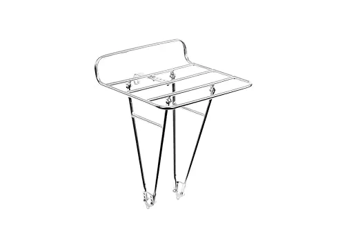 Homos Front Rack Gepäckträger vorne, poliert, M