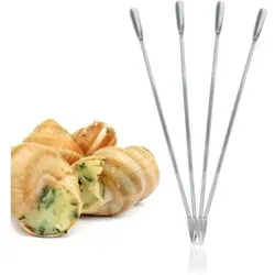 Set Mit 4 Meeresfrüchtespießen 18 Cm Metaltex