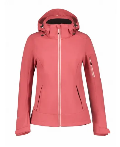 ICEPEAK BATHGATE Softshell Jacket - Damen, raspberry 637 (42) - Funktionsjacken, atmungsaktive und winddichte Softshelljacke für Outdoor-Aktivitäten und Freizeit.