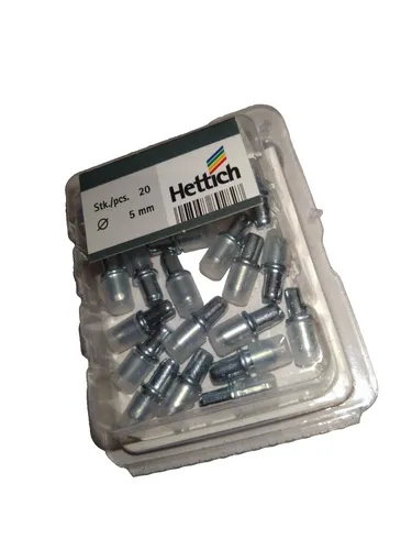 Bodenträger Glasbodenträger mit Gummi 5 mm Eisen verzinkt Hettich 20 stück