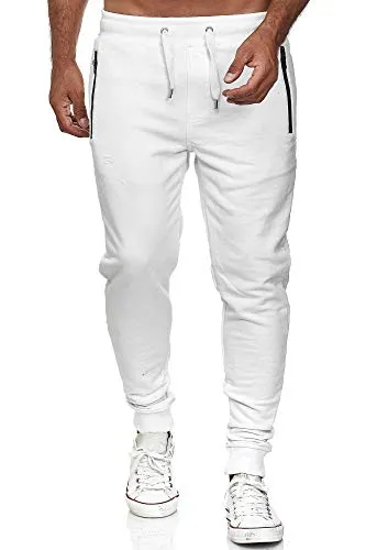 Redbridge Jogginghose für Herren XXL Weiß - Sportliche Sweatpants für Herren, ideal für Workout und Freizeitlooks. Hochwertiger Materialmix sorgt für hohen Tragekomfort. Perfekt für Streetstyle-Fans mit 3 praktischen Taschen.