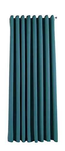 Gardinenbox Vorhang Blickdicht »Newyork« Petrol 225x295 cm in petrol von Gardinenbox