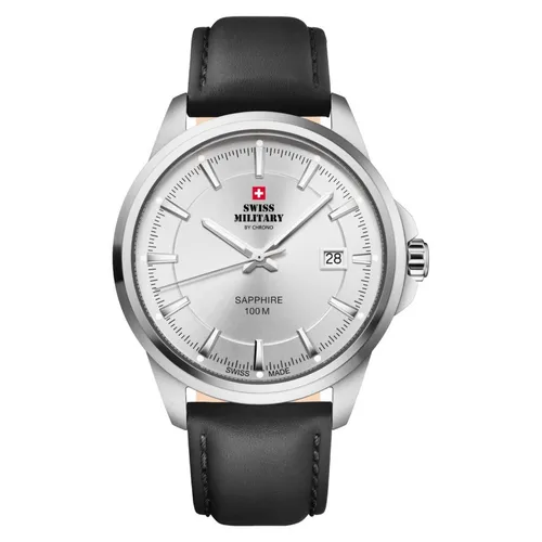Swiss Military SM34104.09 – Sportlich-elegante Uhr, 40 mm  Garantie: 3 Jahre