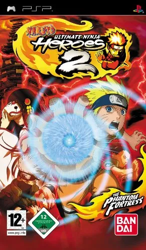 Naruto - Ultimate Ninja Heroes 2 - PSP Spiel, spannende Kämpfe mit beliebten Charakteren und fesselnde Story-Modi für Fans der Serie