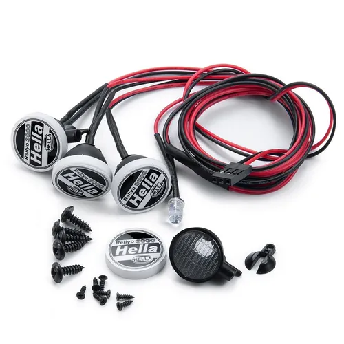 4-Teiliges LED-Leuchten-Kit Scheinwerfer für  SCX10 Wraith RR10  TRX4 4305