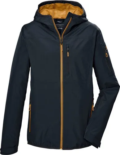 KILLTEC Herren Funktionsjacke KOS 110 MN JCKT - Wanderjacke mit wind- und wasserdichtem Material (Wassersäule 10.000 mm) und atmungsaktiver Funktion (3.000 g/m²/24 h), ideal für Outdoor-Aktivitäten und Alltag, nachhaltig produziert.