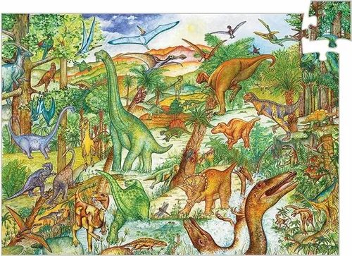 DJECO Puzzle Dinosaurier 100 Teile von Djeco