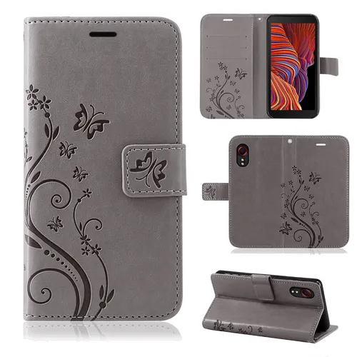 Schutz Hülle für Samsung Galaxy XCover 5 Handy Tasche Case Schale Flip Cover TPU