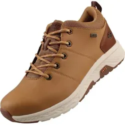 DOCKERS Schnürschuh Mid Cut Sneaker - Schnürschuhe aus weichem Nubuklederimitat, gepolstert für hohen Tragekomfort, ideal für Freizeit und Alltag in Größe 44.