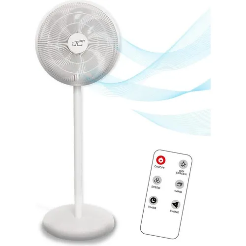 LTC Standventilator WT114 mit Fernbedienung und Digitalanzeige