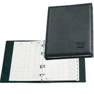 Veloflex 5158780 Exquisit Telefonbuch A5 schwarz von Veloflex