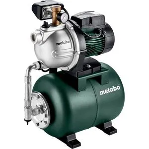 Metabo Hauswasserwerk HWW 3500 25 G - 3500 l/h Fördermenge, vollautomatisch und ideal für Gartenbewässerung und Grundwasserförderung