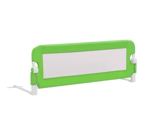 vidaXL Bettschutzgitter 120x42cm - Sicherer Rausfallschutz für Kinder - Kindersicherungen: Robustes Bettgitter aus waschbarem Polyester, ideal für Kleinkinder von 18 Monaten bis 5 Jahren, mit praktischer Klappfunktion für einfachen Zugang.